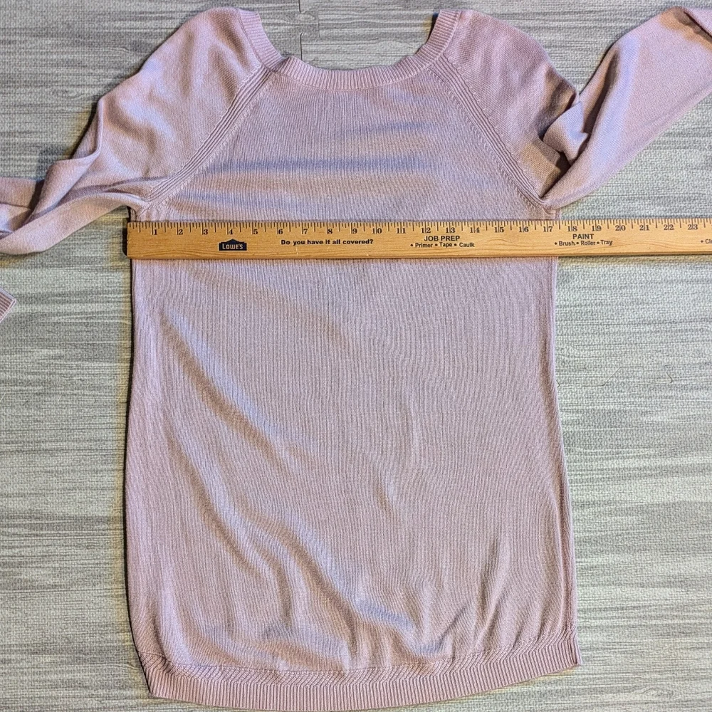 Women's Lululemon‎ Unity Drop Back Sweater Dusty Rose/Light Lavender | Size 4